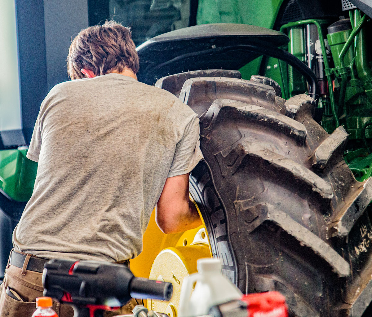 Reynolds Farm Equipment mechanic